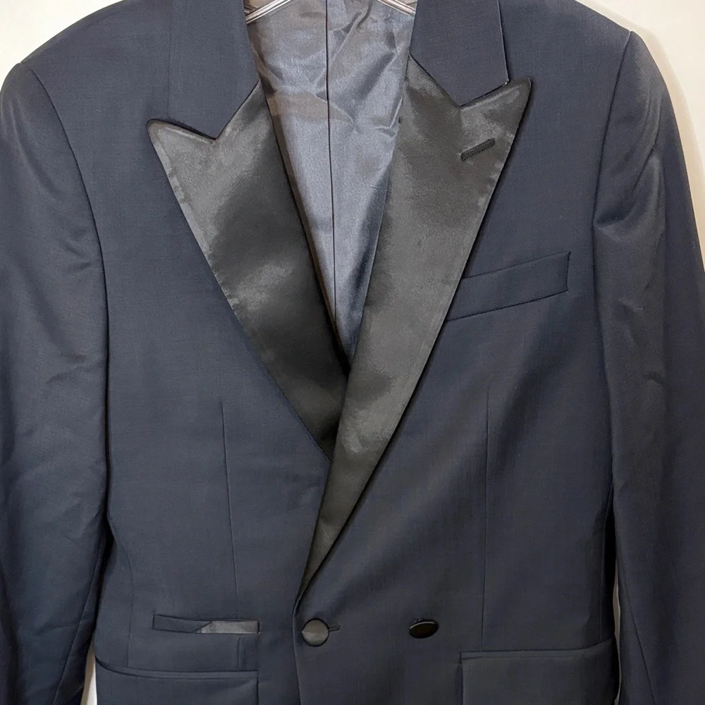 River Island Elegant Black Tuxedo Jacket 1